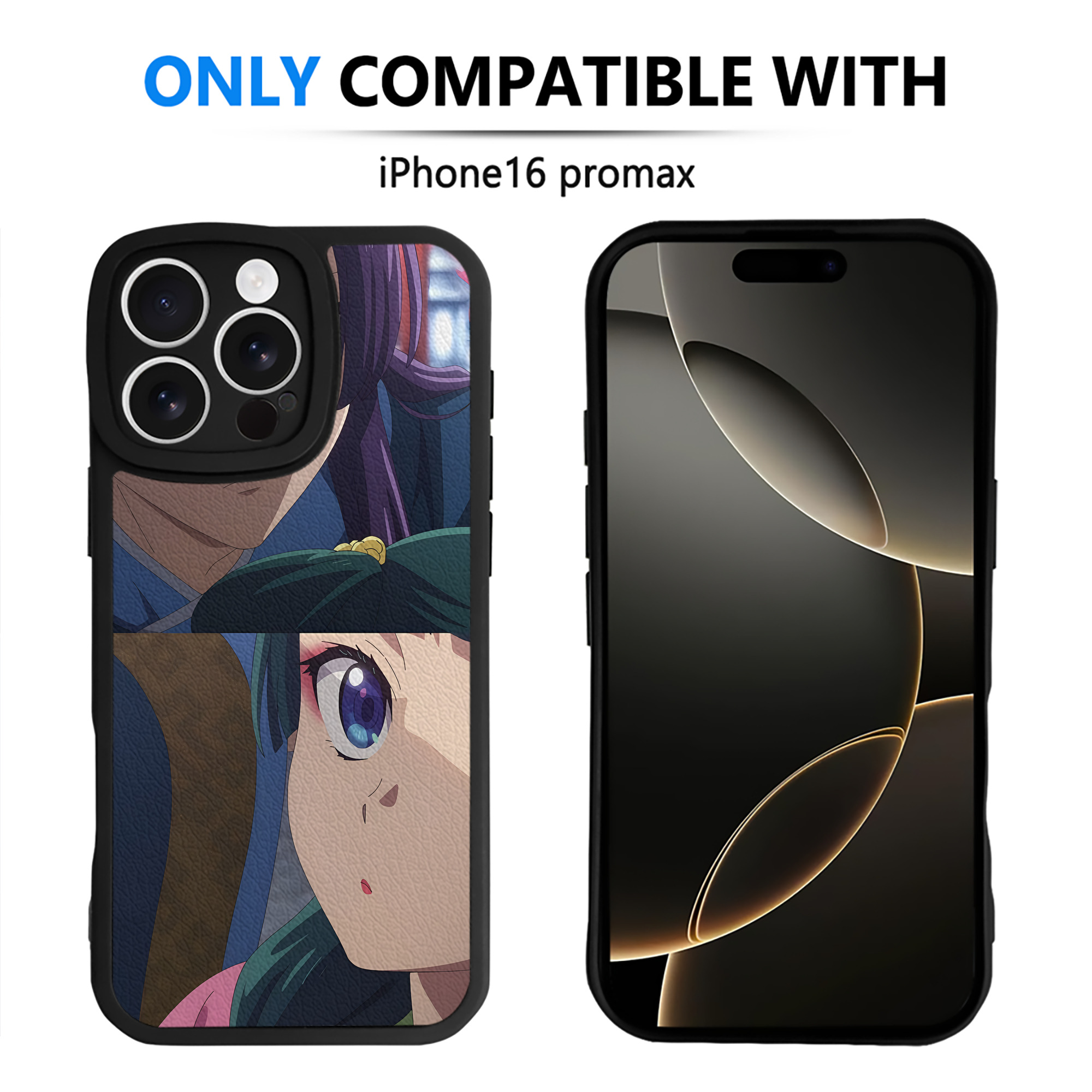 （画像用） 薬屋のひとりごと The Apothecary Diaries 【iPhone 16シリーズ対応】シリコンスマホケース（レザー調） 材質：シリコン